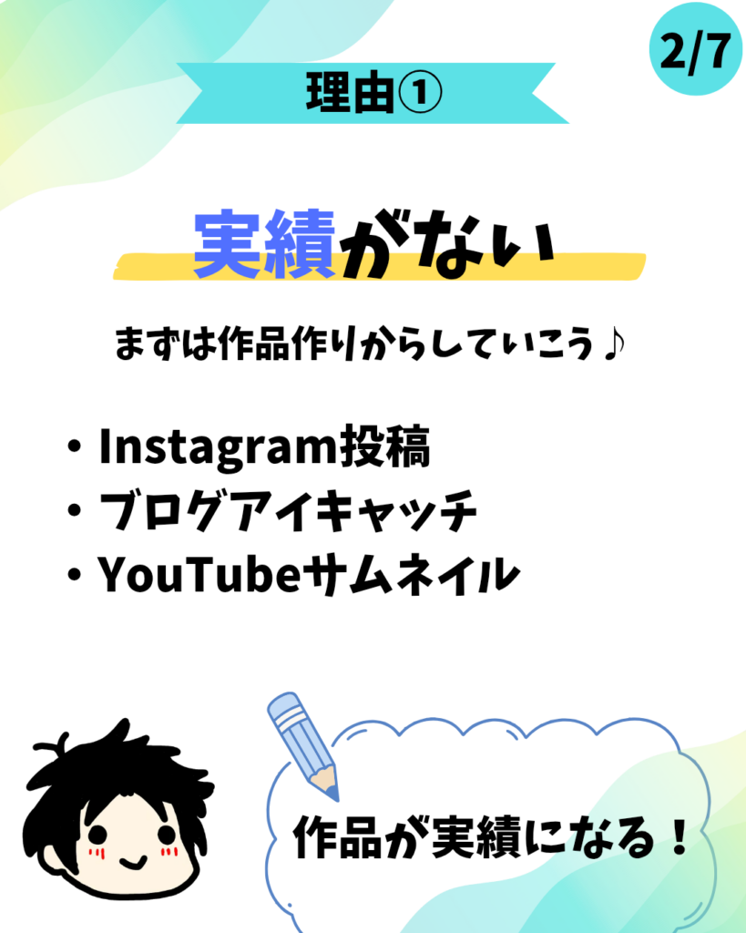 Instagram　カルーセル投稿解説　2枚目