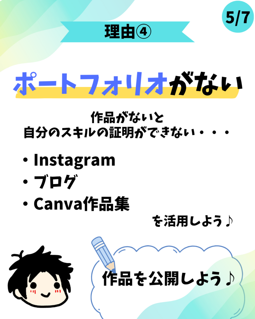 Instagram　カルーセル投稿　5枚目